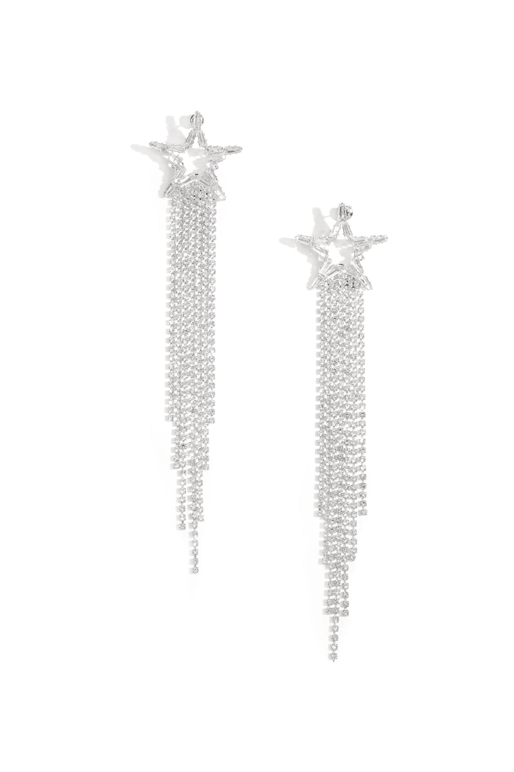 Orecchini pendenti in rame a forma di stella, eleganti, lussuosi, serie di gioielli da donna.
