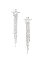Orecchini pendenti in rame a forma di stella, eleganti, lussuosi, serie di gioielli da donna.