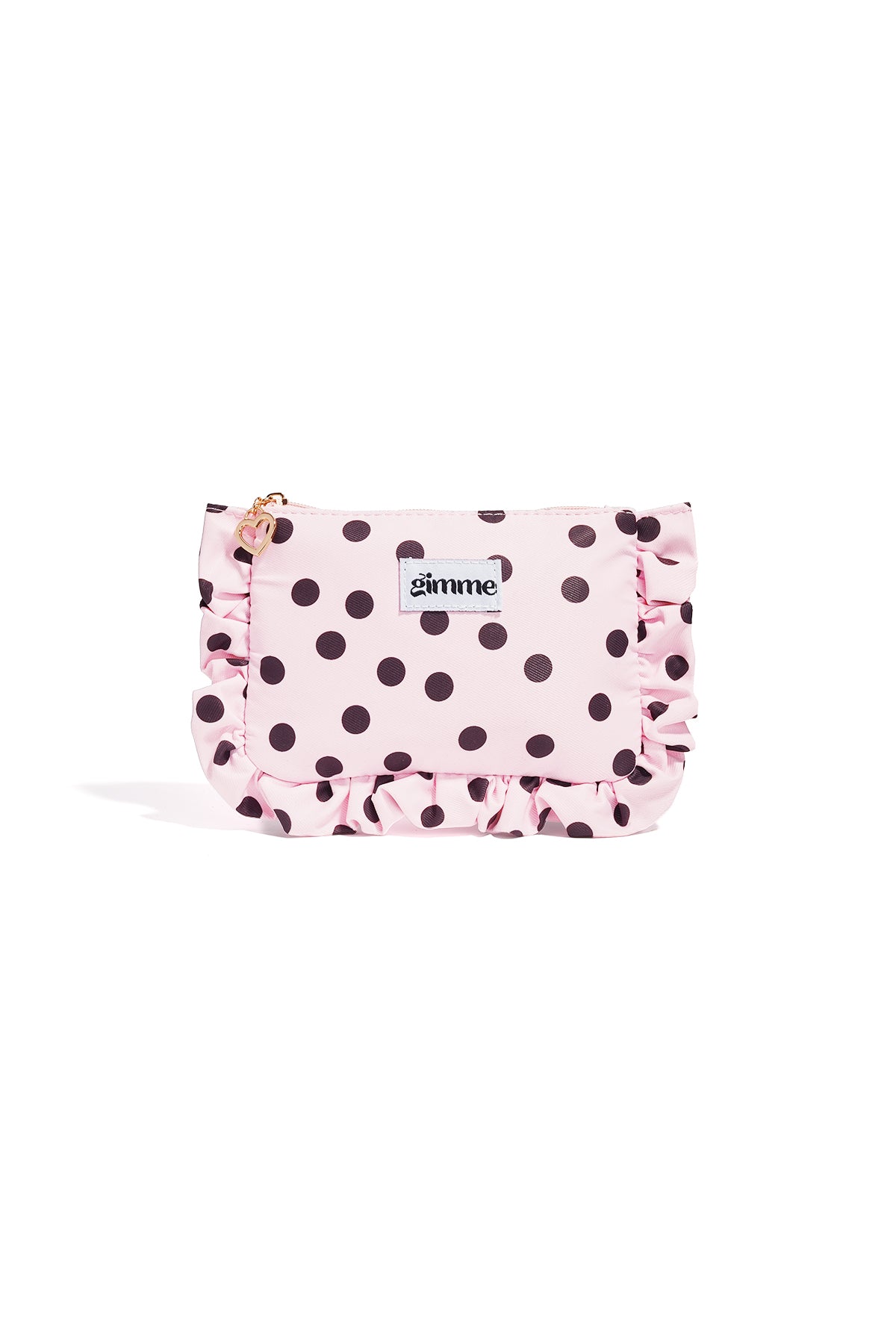 Borse per il trucco a pois, casual, in poliestere, accessori quotidiani