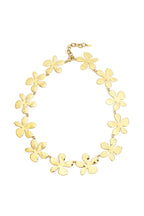 Collane a catena in acciaio inossidabile con fiori, casual, quotidiane, semplici, gioielli da donna