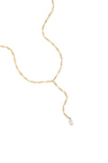 Collana con strass pendenti