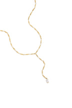 Collana con strass pendenti
