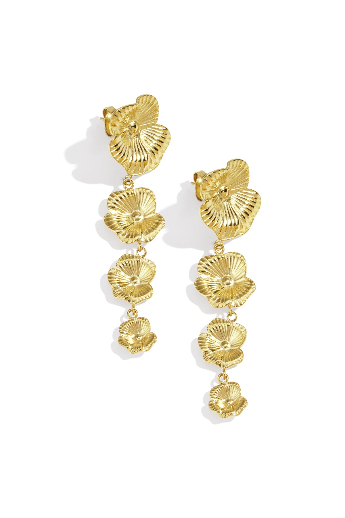 Orecchini pendenti con fiori, casual, quotidiani, per riunioni/feste, semplici, serie di gioielli da donna