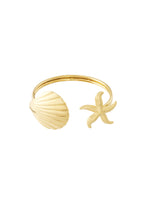 Bracciale con conchiglie e stelle marine