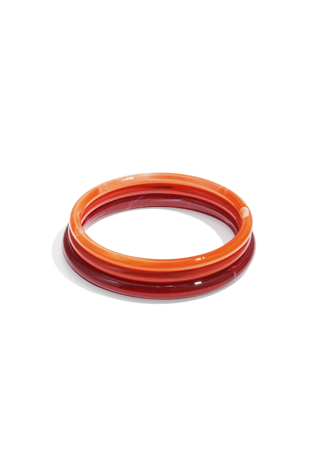 Braccialetti in acrilico tinta unita casual quotidiani semplici serie gioielli da donna