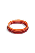 Braccialetti in acrilico tinta unita casual quotidiani semplici serie gioielli da donna