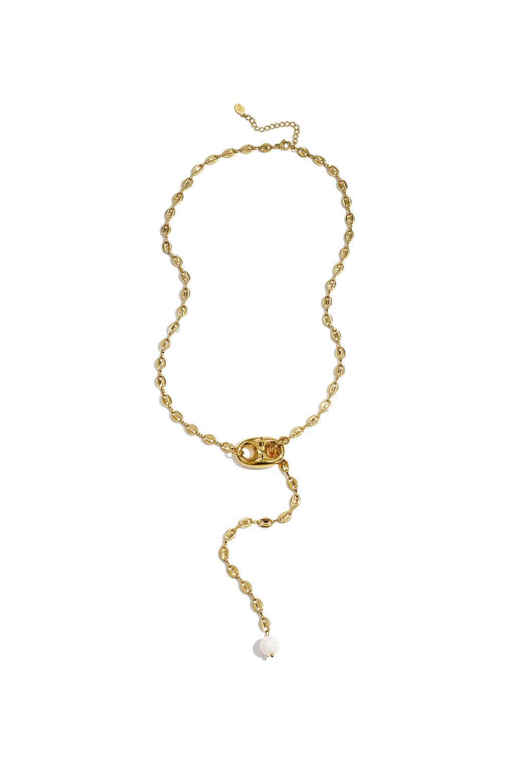 Collana con perlina pendente