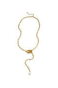 Collana con perlina pendente