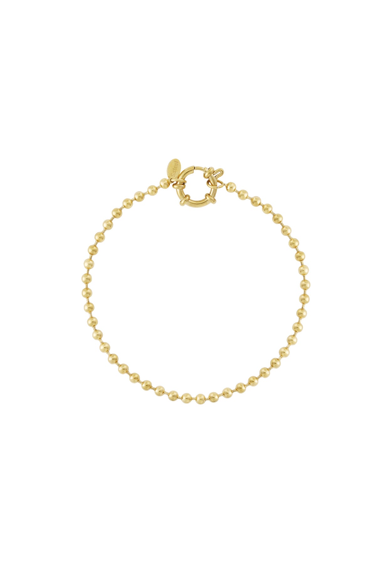 Braccialetti a catena in acciaio inossidabile, serie geometrica, casual, quotidiana, semplice, gioielli da donna