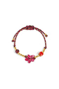 Braccialetti con perline in poliestere, serie semplice casual quotidiana, gioielli da donna