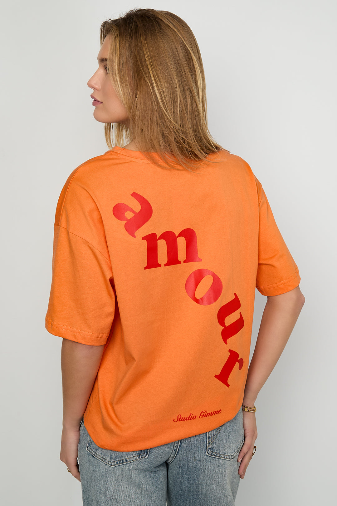 Maglietta con lettere d'amore