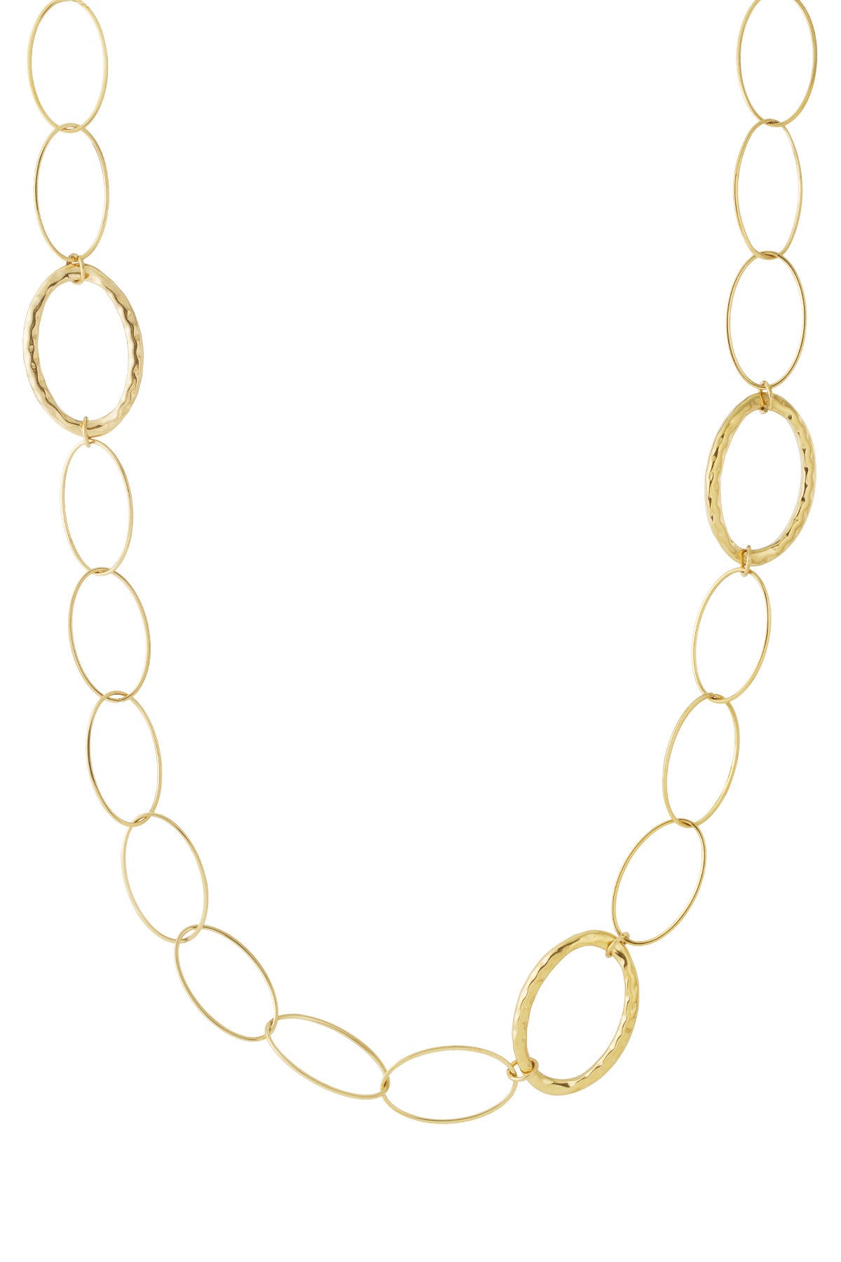 Collana a maglie ovali
