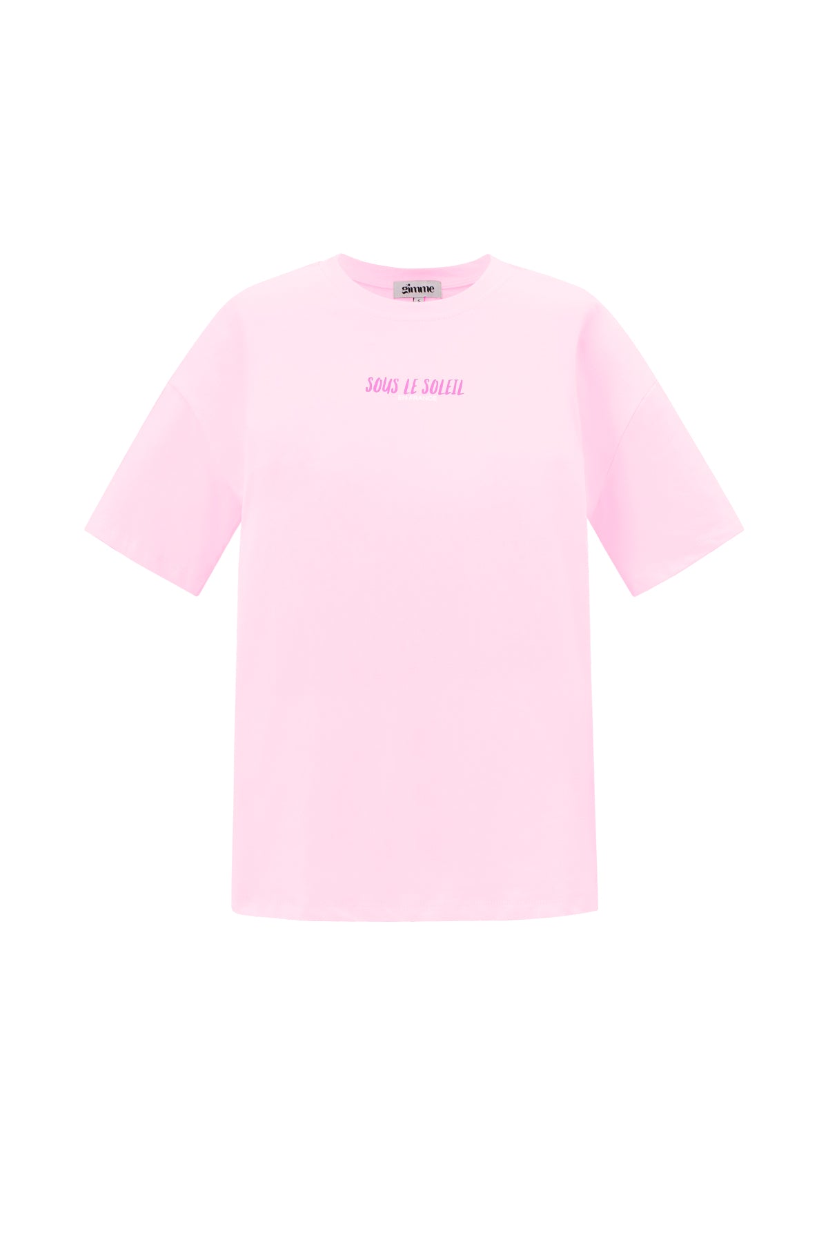 Cotone Maglia T-shirt Donna Casual Lettere