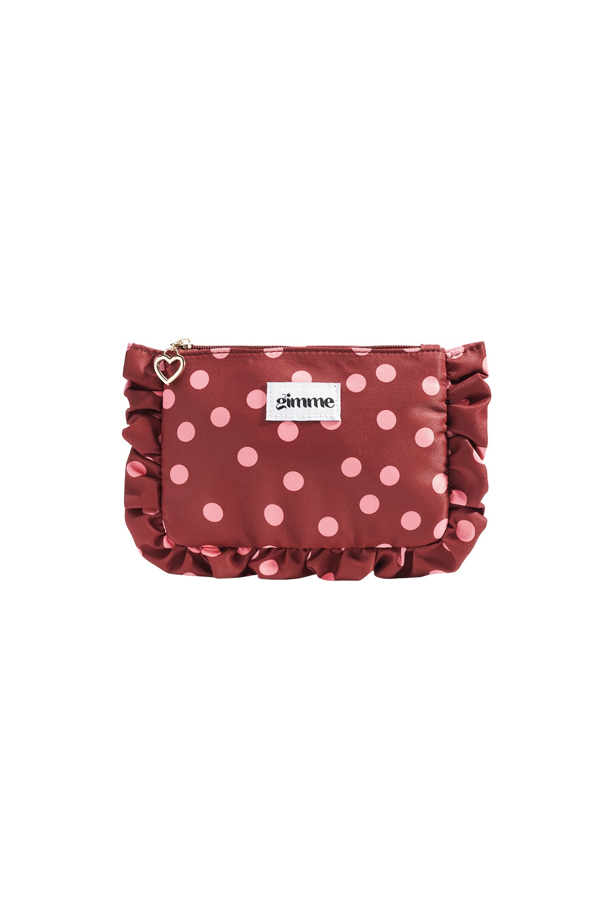 Borse per il trucco a pois, casual, in poliestere, accessori quotidiani