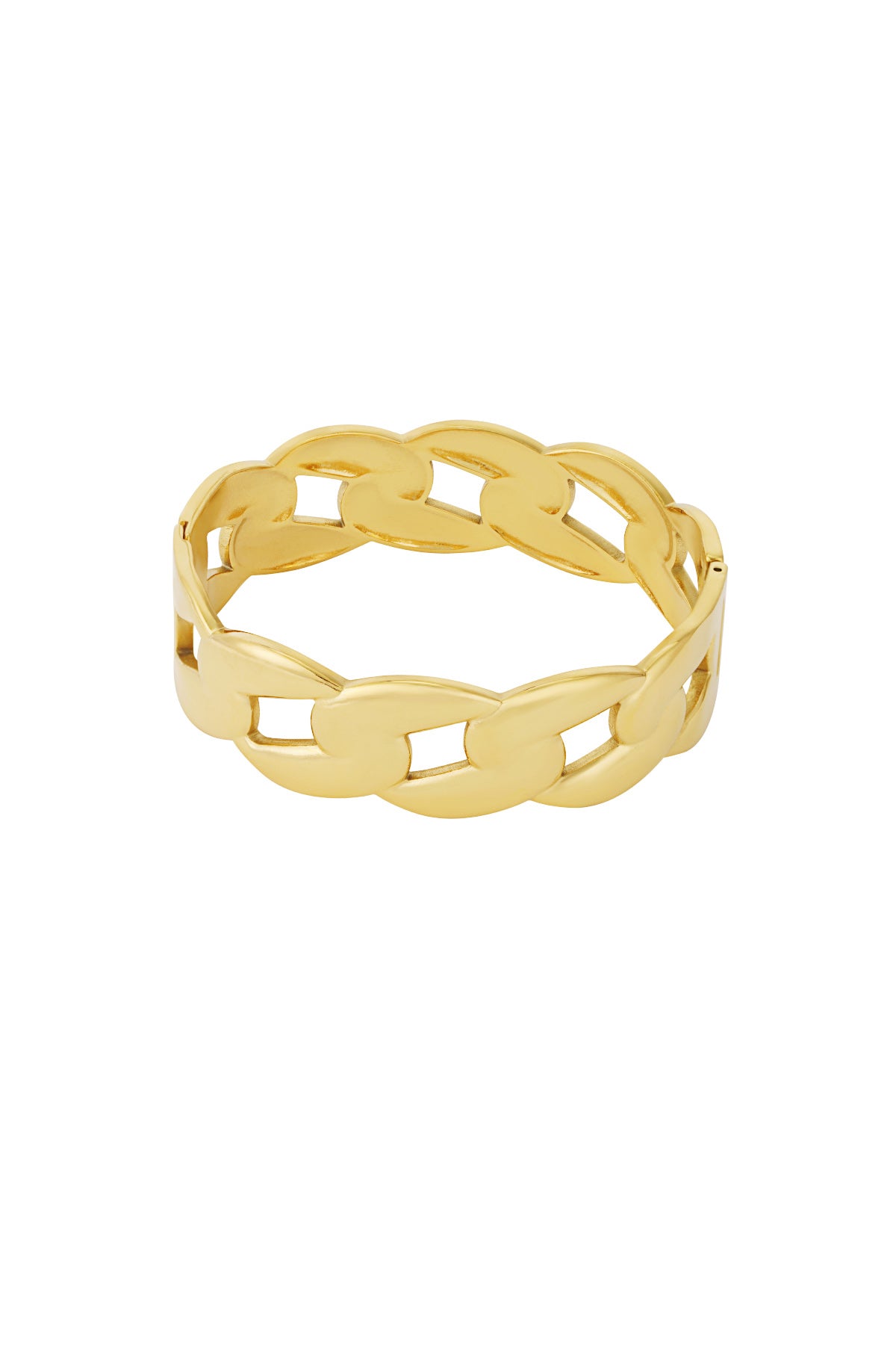 Bracciale a maglie grasse
