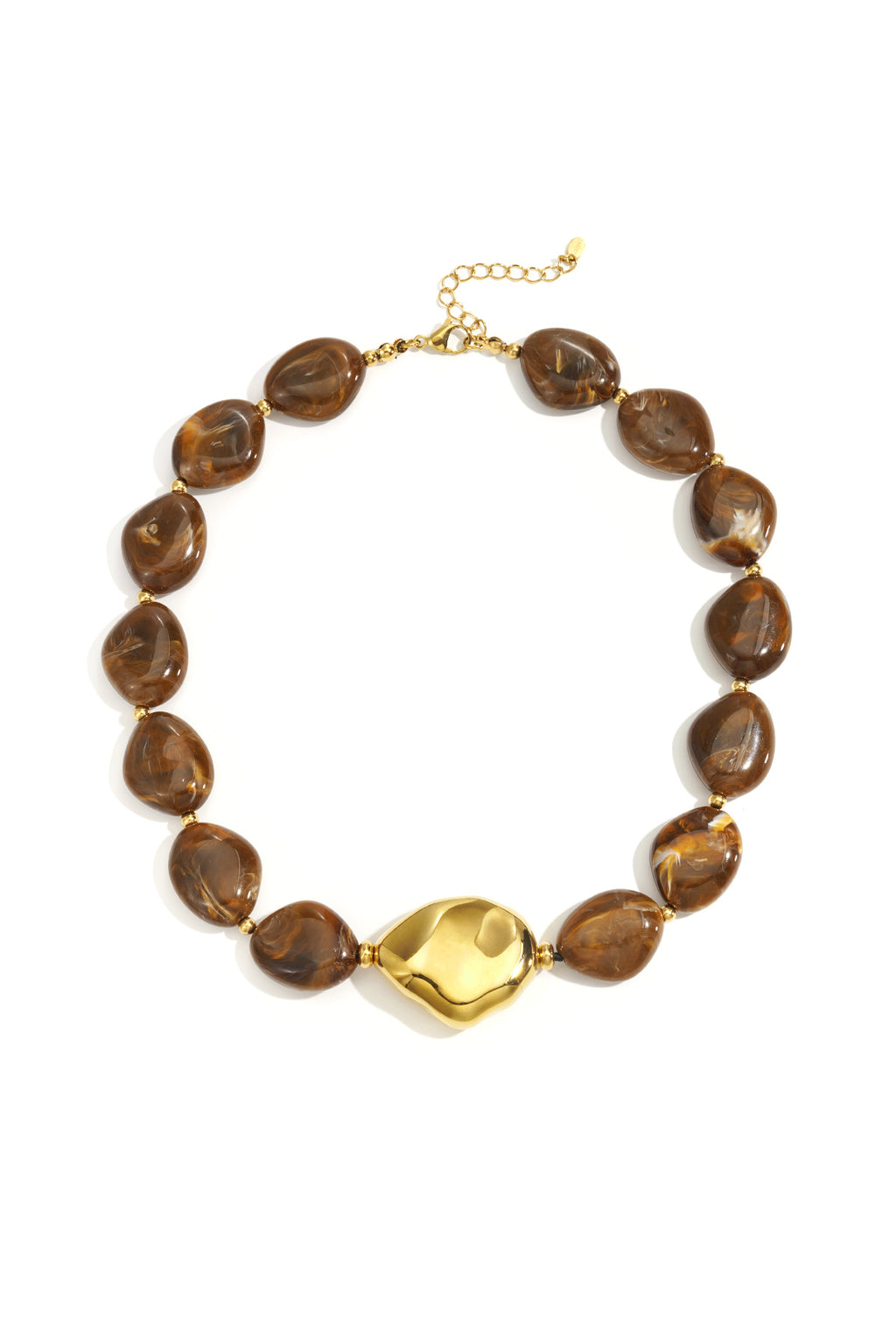 Collane di perline acriliche perline casual quotidiane-19mm*23mm
