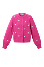 Cardigan a cuore