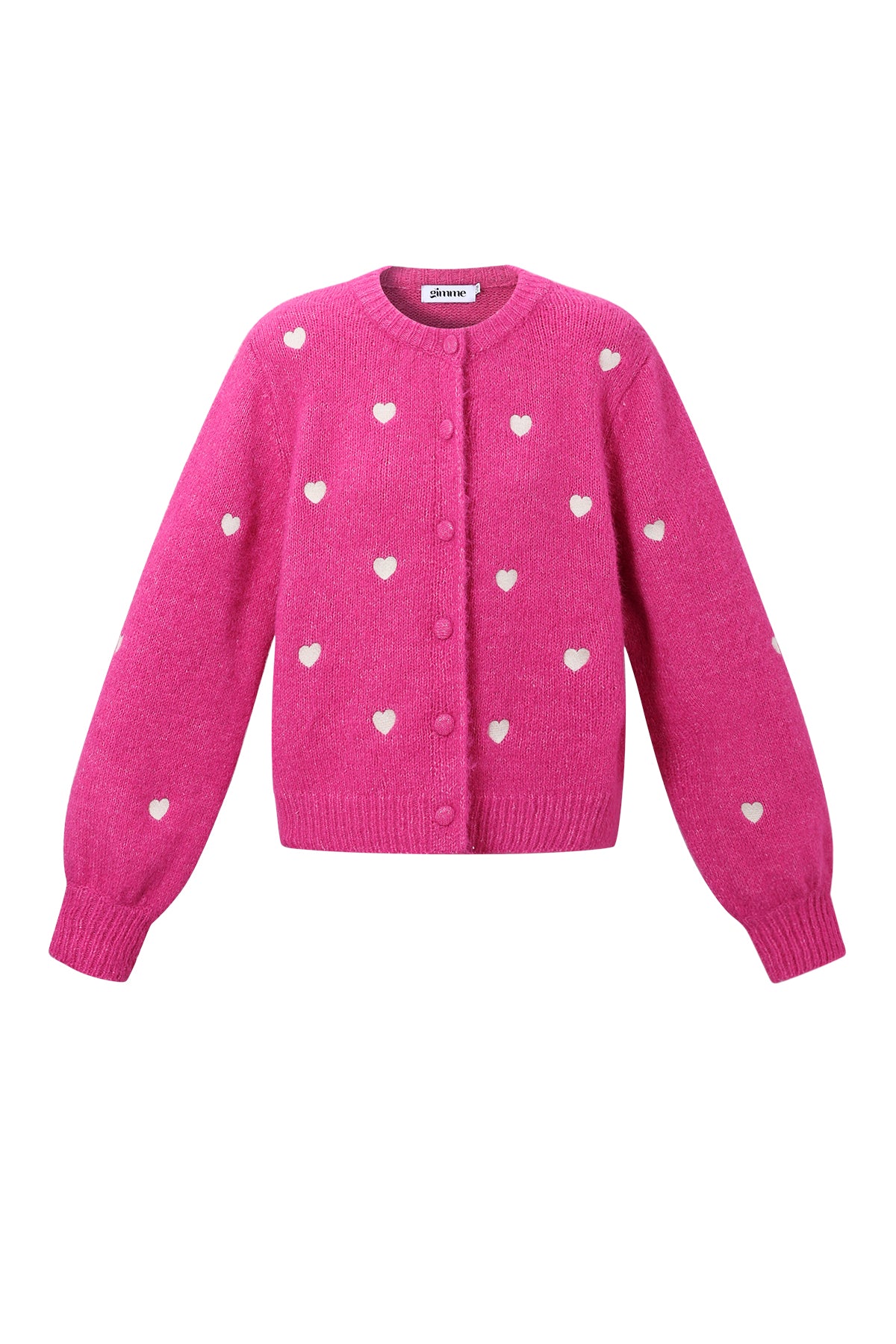 Cardigan a cuore
