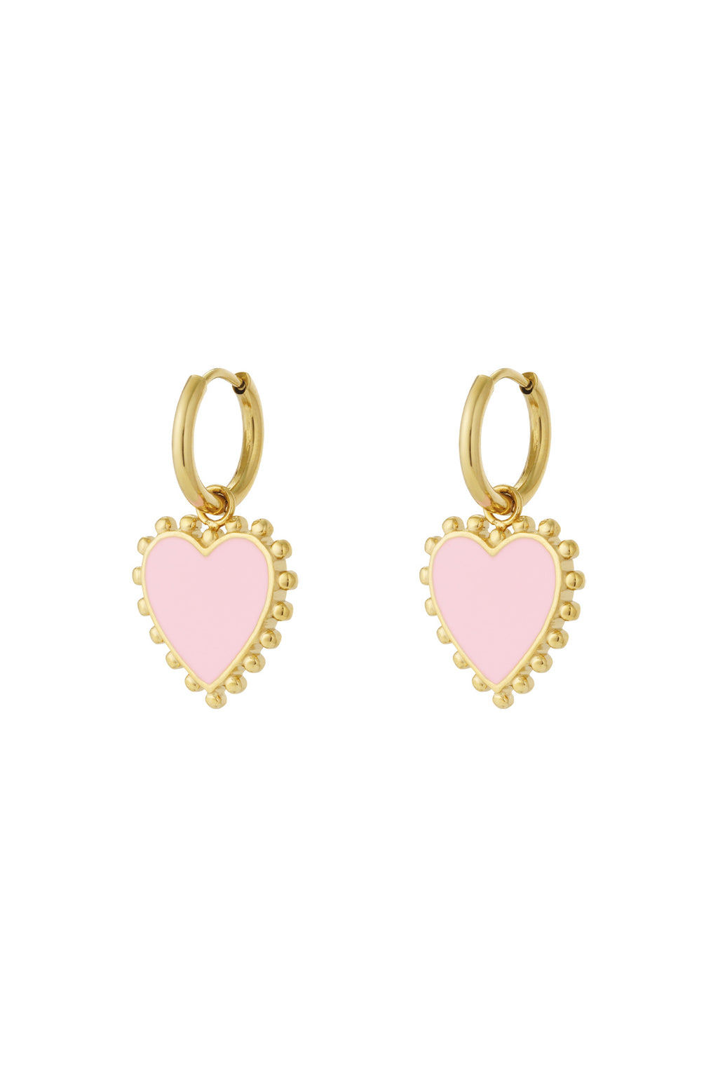 Orecchini a forma di cuore funky