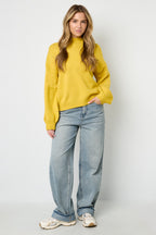 Maglione in Tessuto di Poliestere Donna Casual Lettere