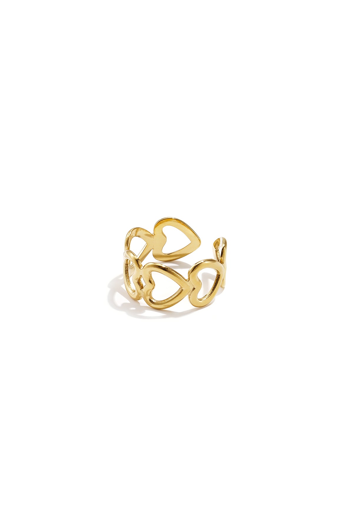 anello cuore collegato