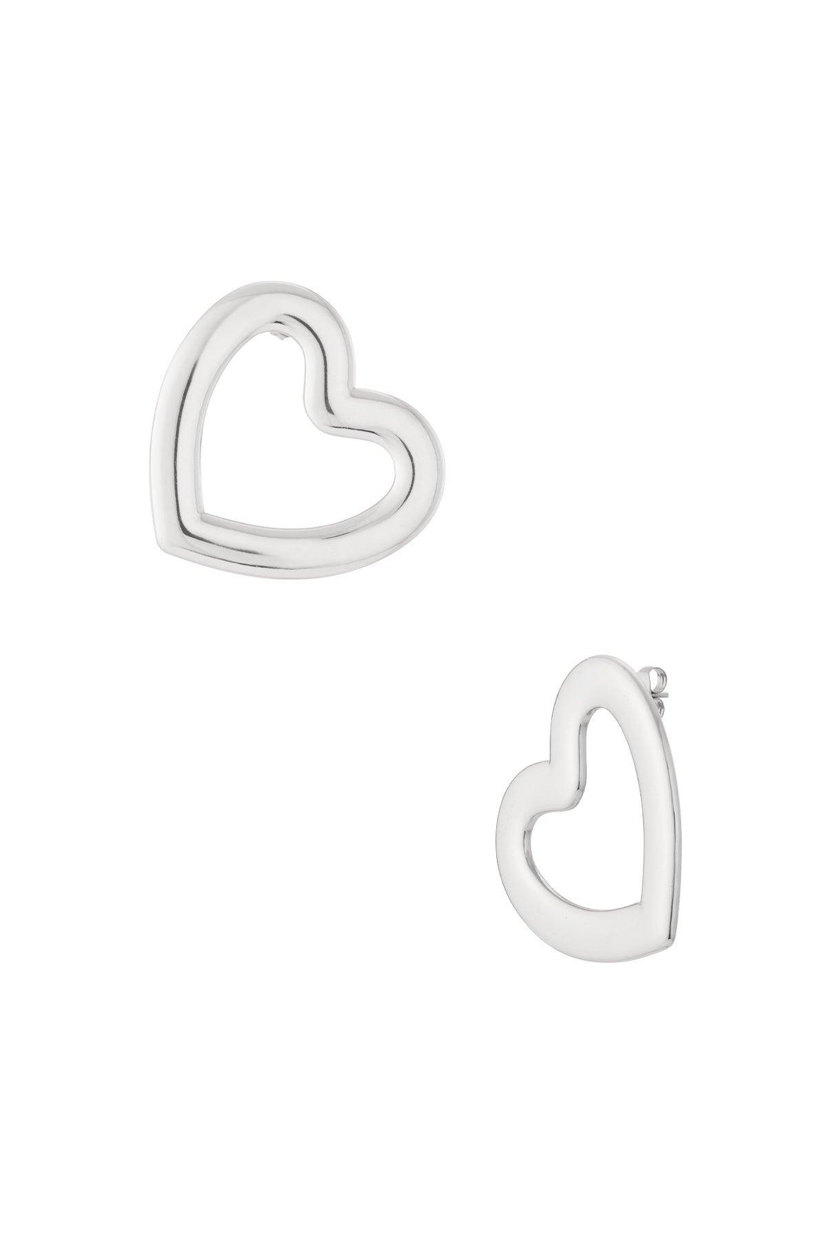 Orecchini a cuore imperdibili