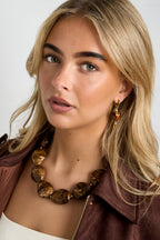 Collane con perline in acrilico, perline, casual, quotidiane, semplici, serie di gioielli da donna