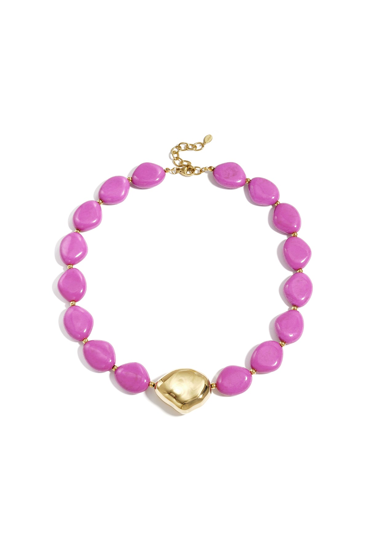 Collana con perlina importante