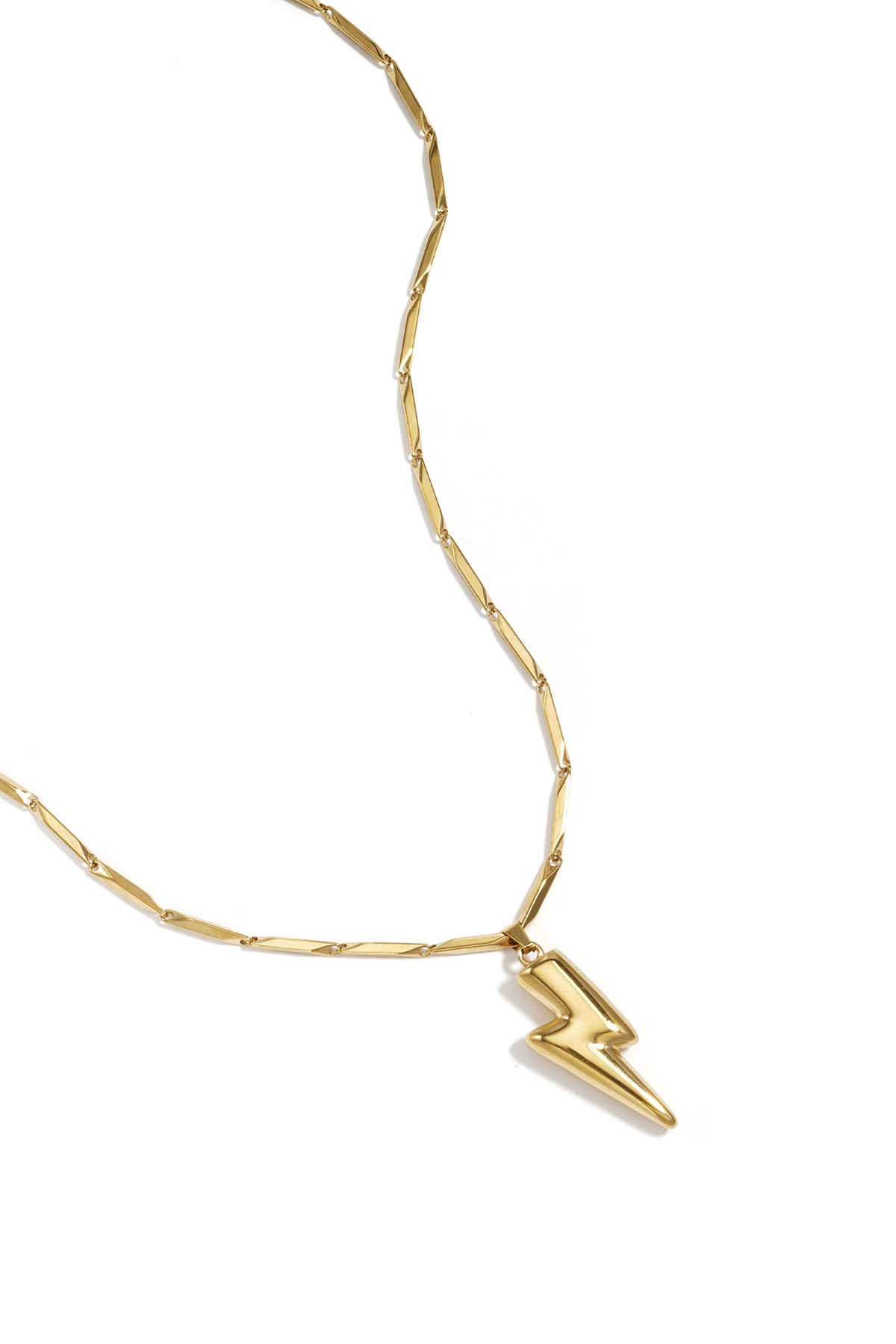 Collana con un vistoso fulmine