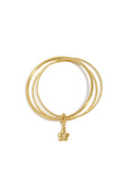 Braccialetti con ciondolo a forma di fiore pendente