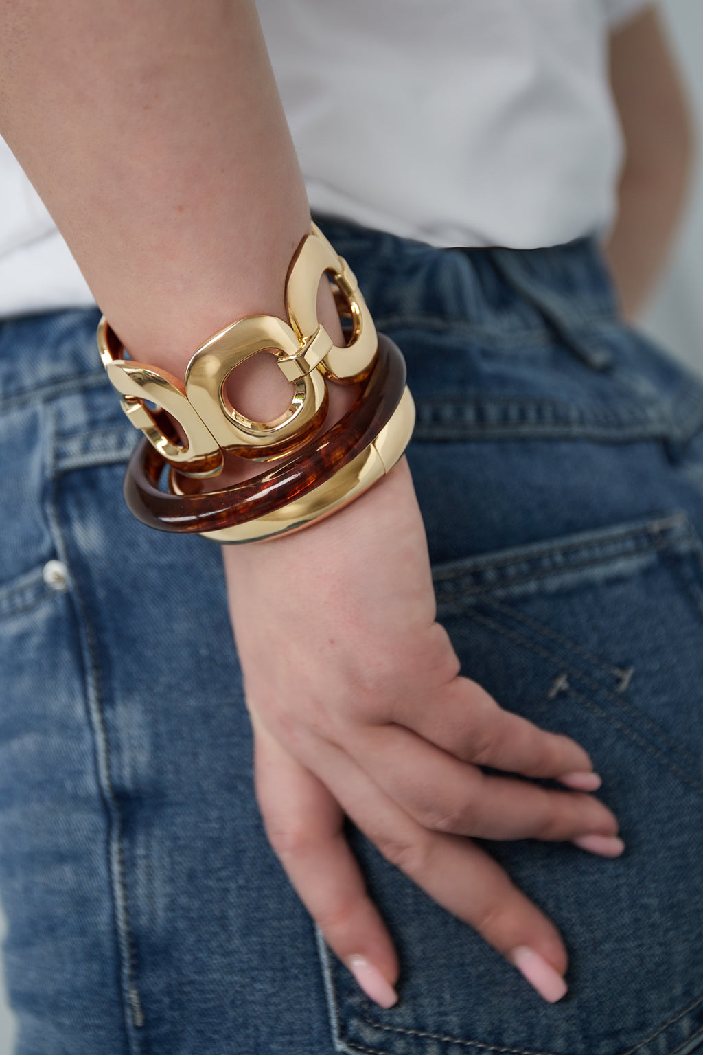 Bracciale ovale aperto