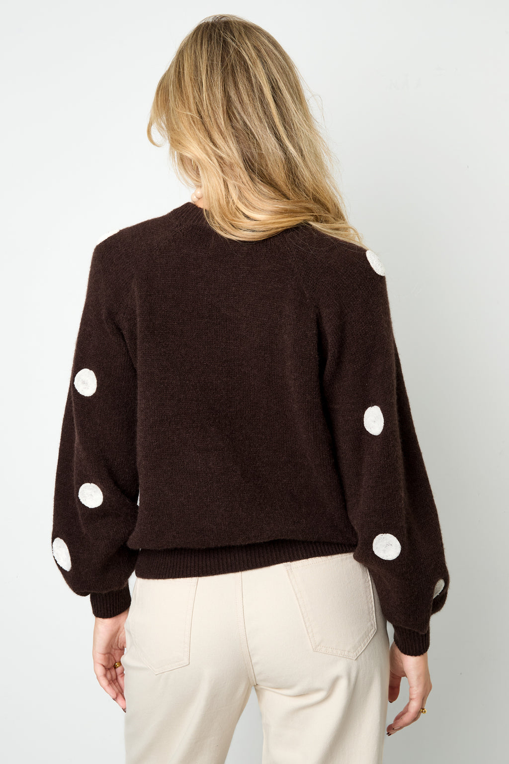 Maglione a pois