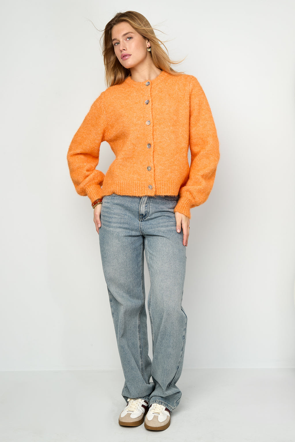 Cardigan lavorato a maglia