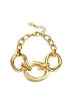 Bracciale con pezzi rotondi