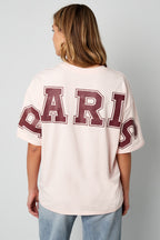 Cotton Maglietta Donna Casual Letters