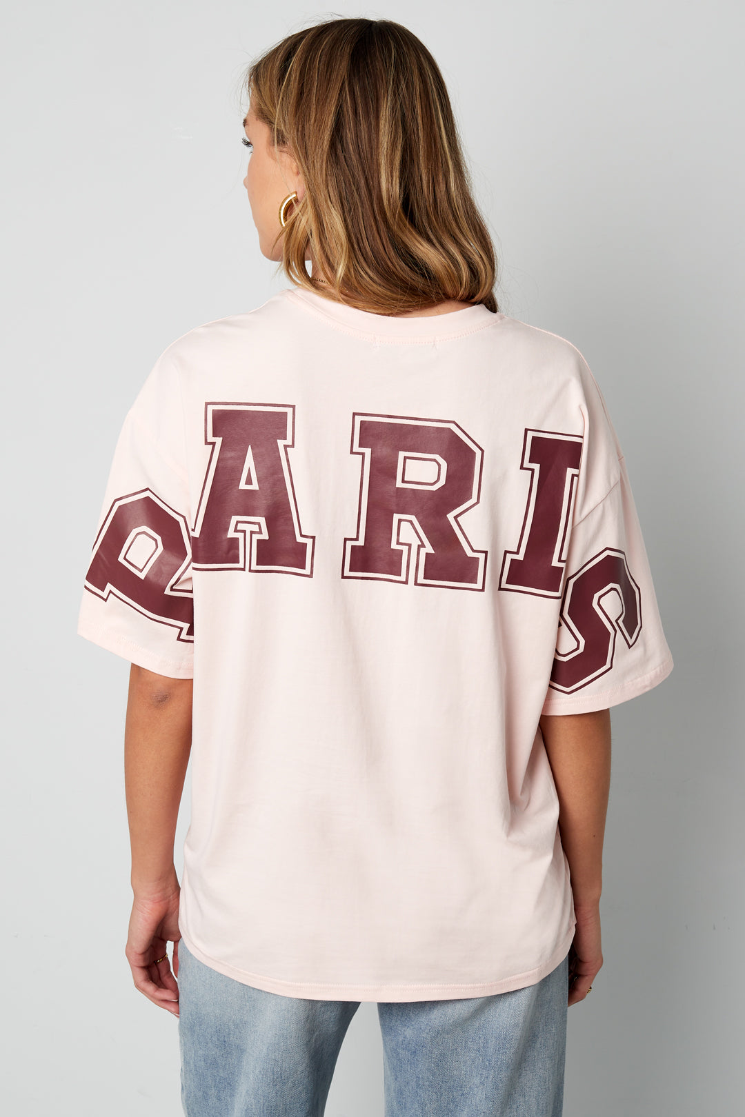 Cotton Maglietta Donna Casual Letters