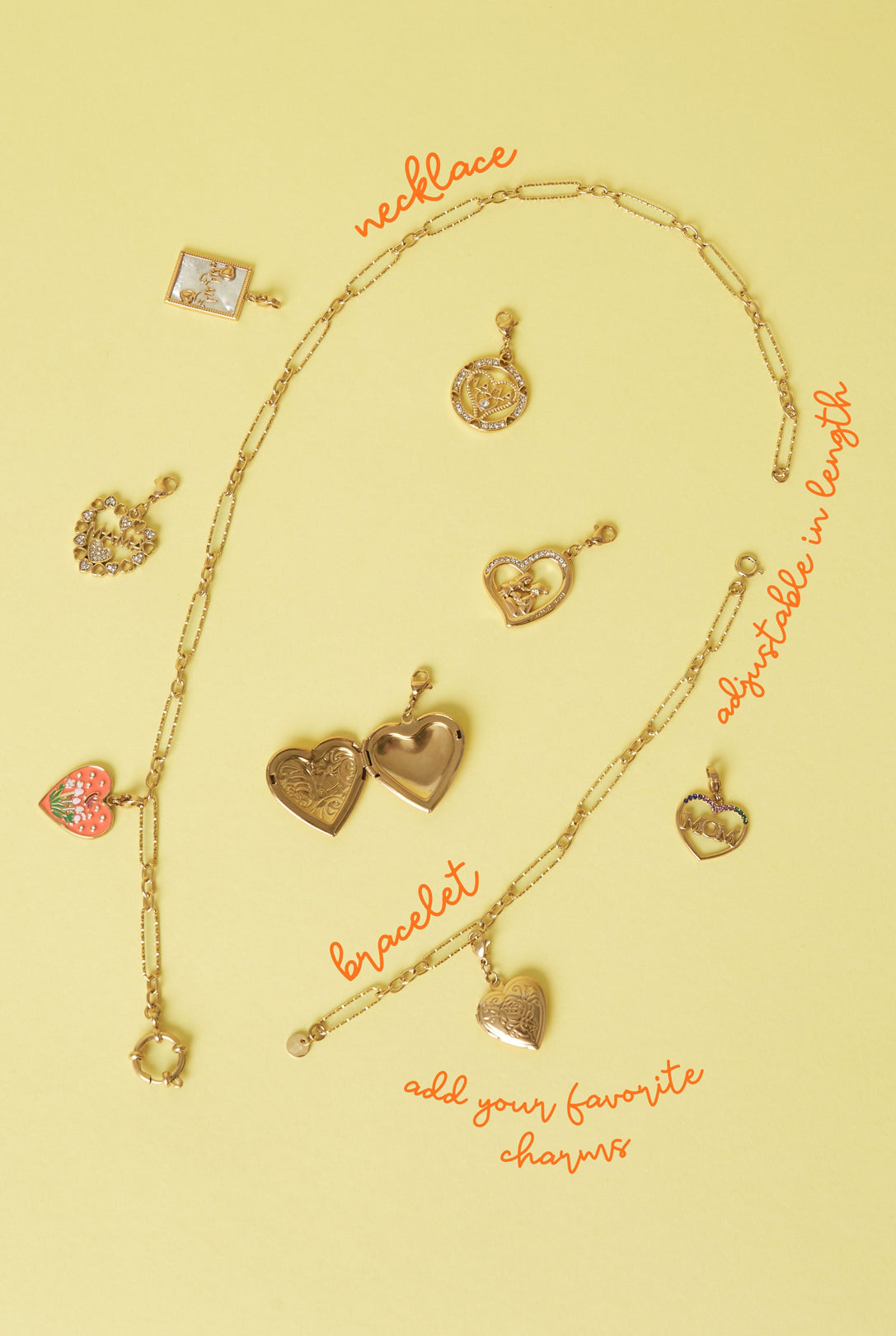 Collana e braccialetto 2 in 1 staccabili