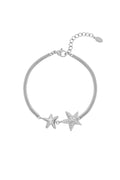 Bracciale a doppia stella