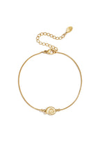 Bracciale minimalista con conchiglia a spirale