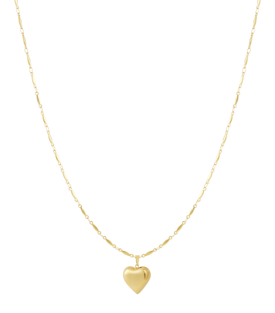 Collane con ciondolo in acciaio inossidabile a forma di cuore casual quotidiane