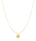 Collane con ciondolo in acciaio inossidabile a forma di cuore casual quotidiane