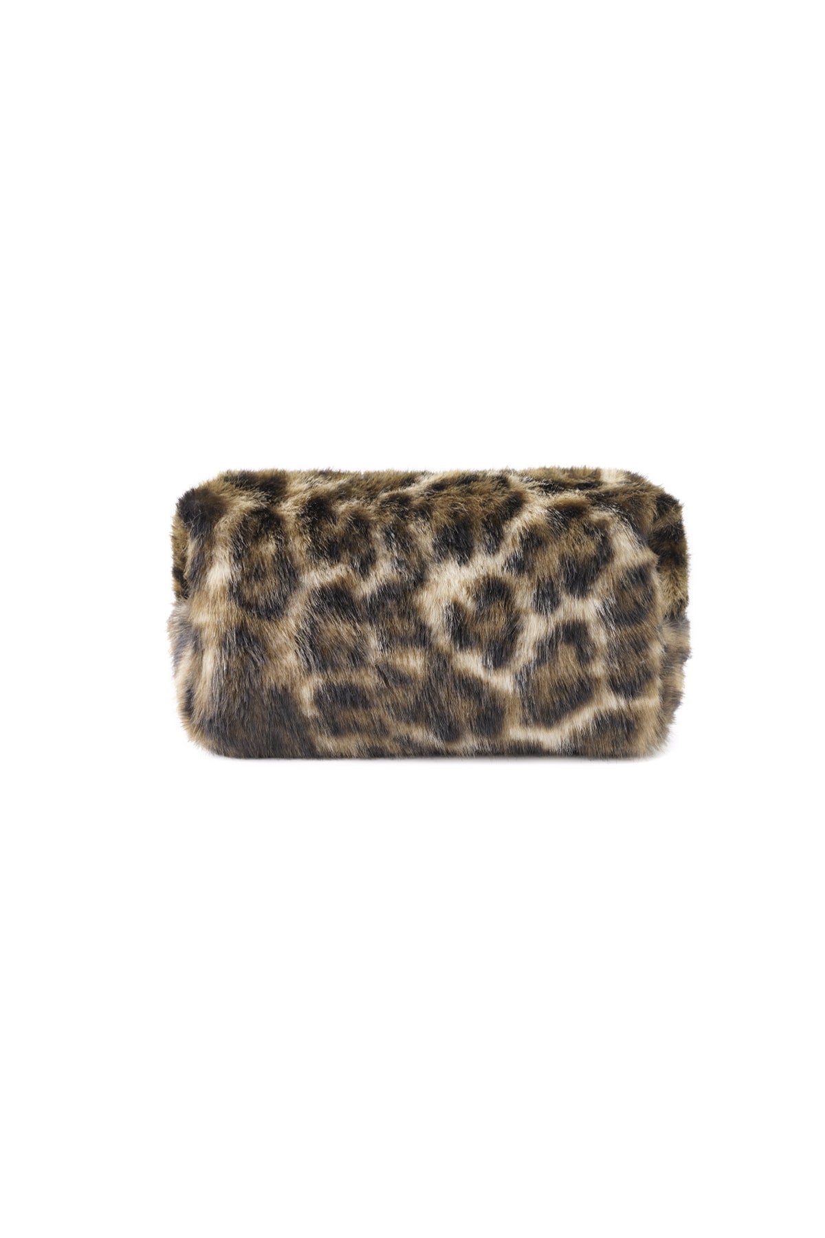 Borsa per il trucco morbida in leopardo