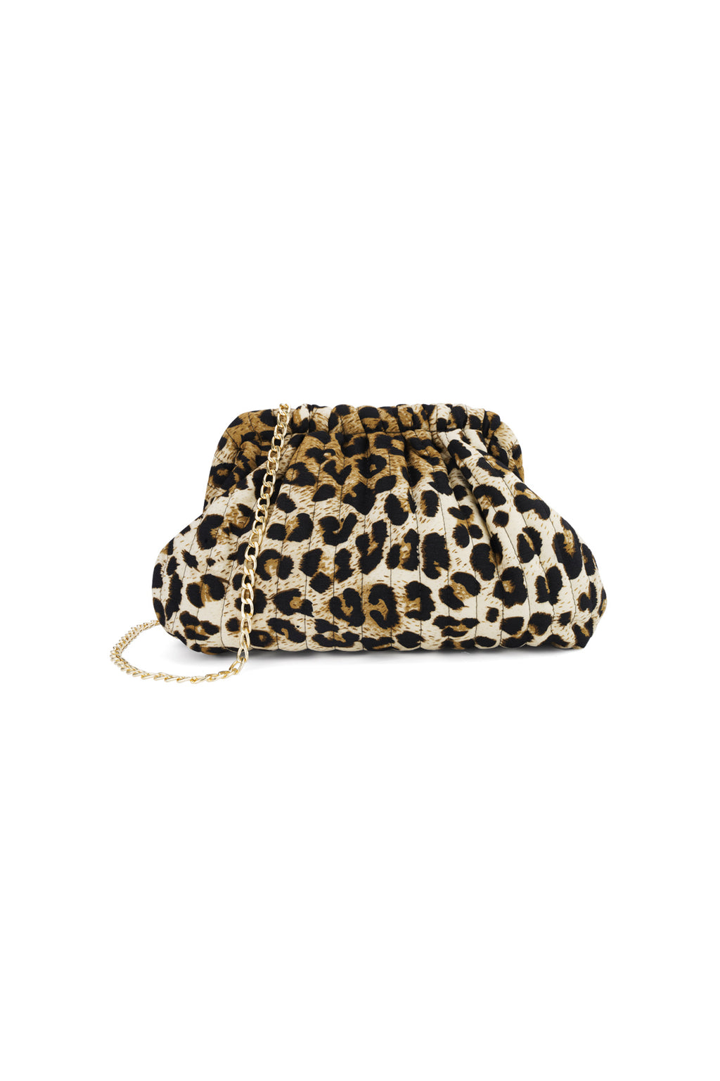 Borse a tracolla con stampa leopardata, casual, in cotone, accessori quotidiani