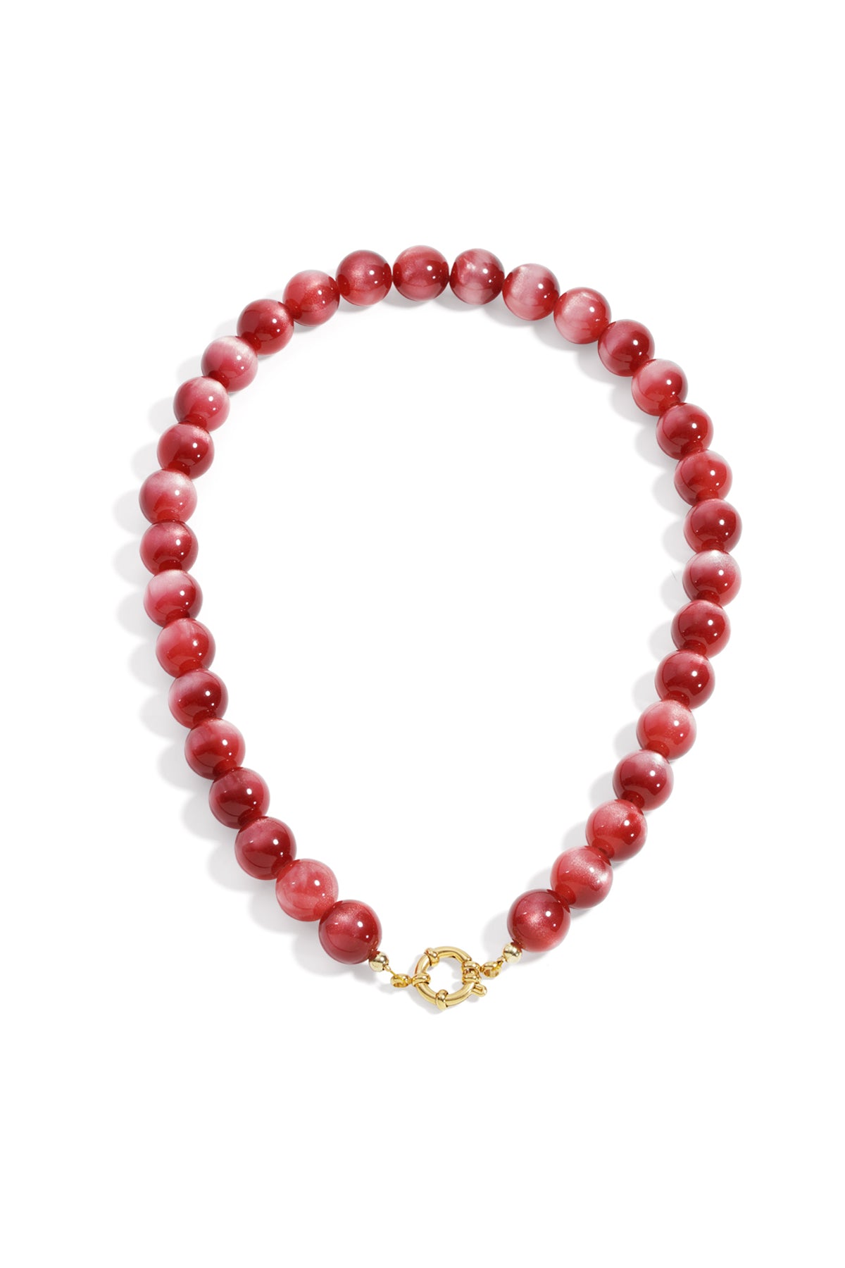 Collana di perline sbiadite - 12mm
