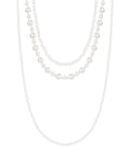 Collana a strati con perle miste