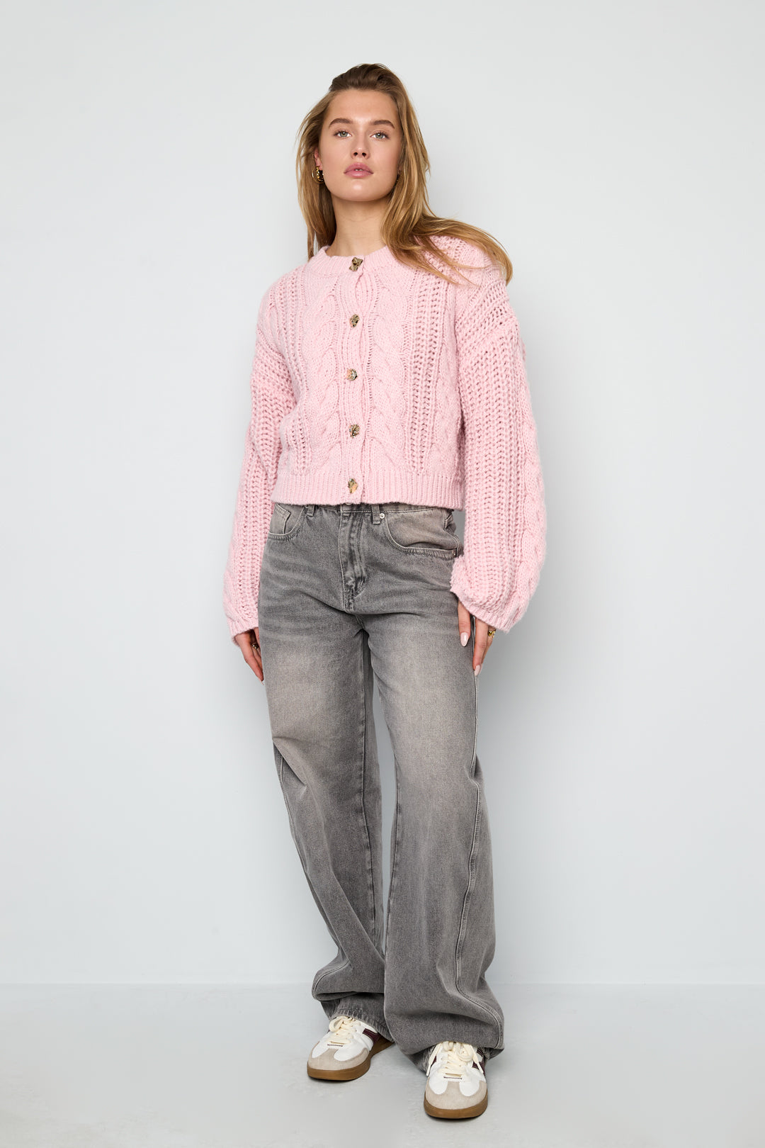 Cardigan a trecce