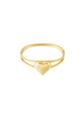 Bracciale doppio cuore