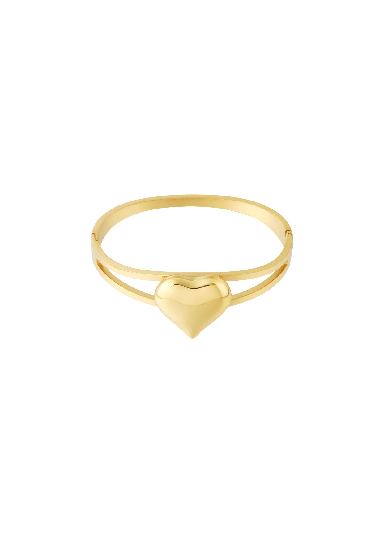 Bracciale doppio cuore