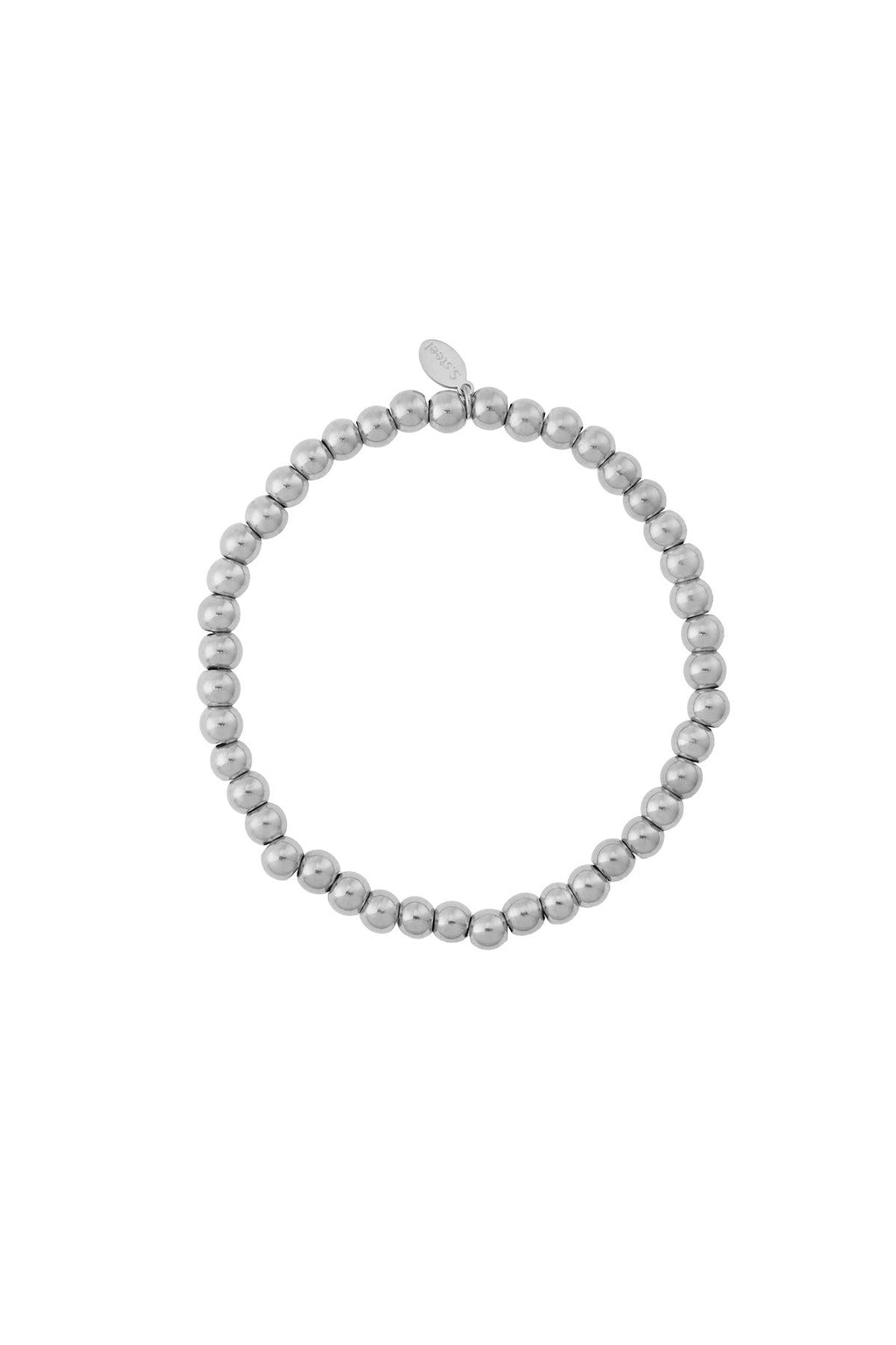Braccialetti di perline solide - 5 mm