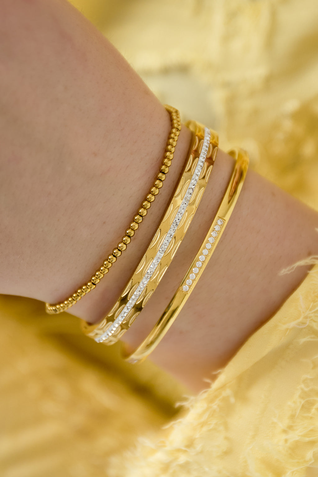 Braccialetti in acciaio inossidabile geometrici casual quotidiani